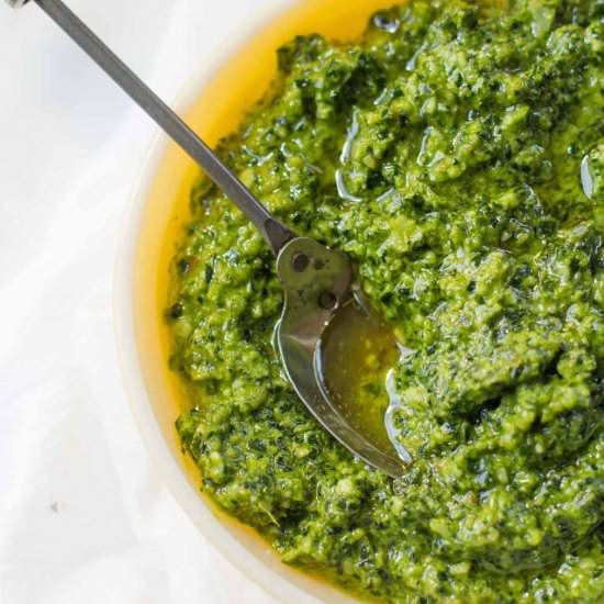 Kale Walnut Pesto