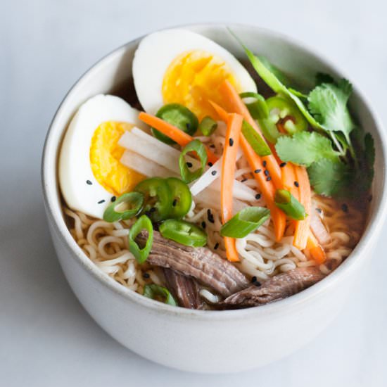 Slow Cooker Pork Ramen