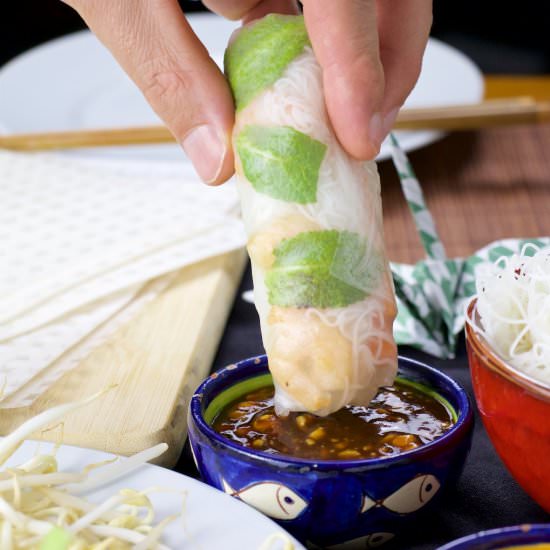 Spring Roll Dinner