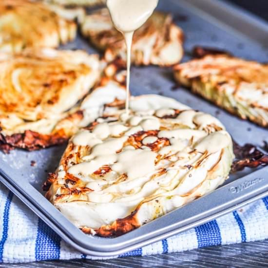 Vegan Cabbage Steaks