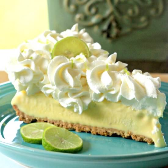 Frozen Key Lime Cream Pie