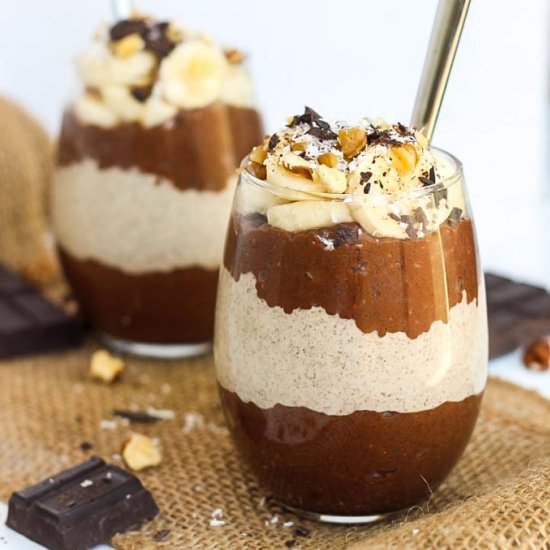 Peanut Butter Cup Chia Seed Pudding
