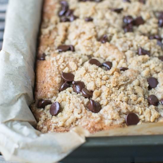 Chocolate Chip Coffee Cake