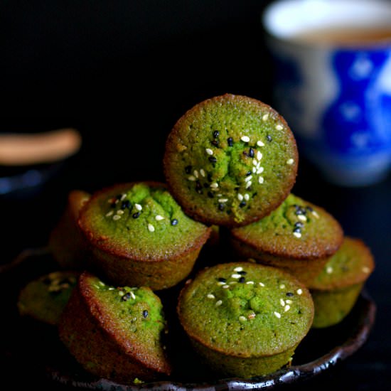 Matcha Financiers