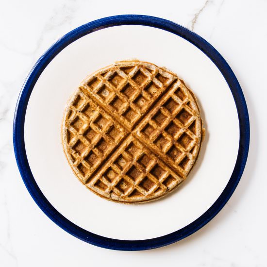 Buckwheat Pecan Waffles