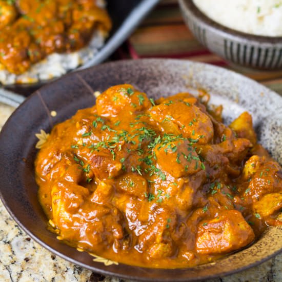 Coconut Tomato Curry Chicken