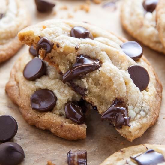 Coconut Oil Chocolate Chip Cookies