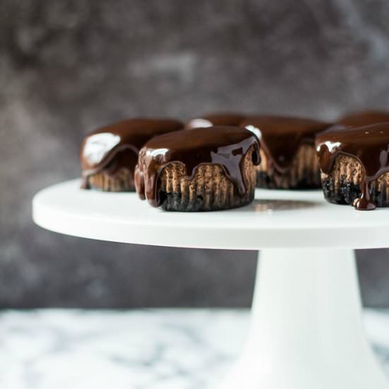 Mini Chocolate Orange Cheesecakes