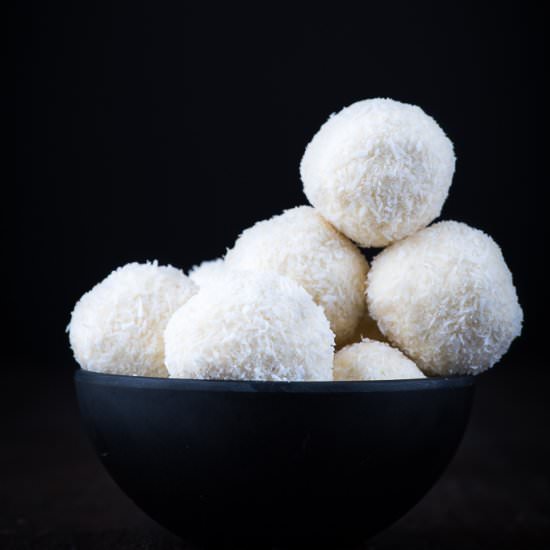 Coconut Cheesecake Truffles