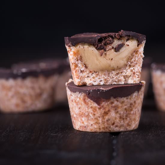Choc Top Caramel Cups