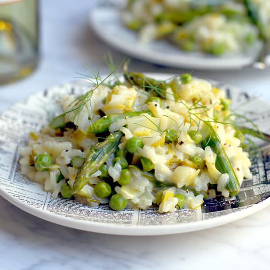 Spring Vegetable Risotto