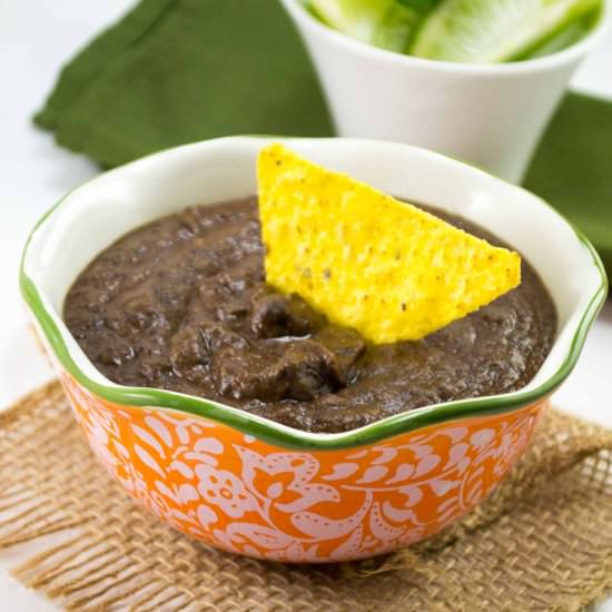 5 Minute Homemade Refried Beans