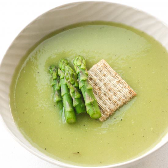 Creamless Cream of Asparagus Soup