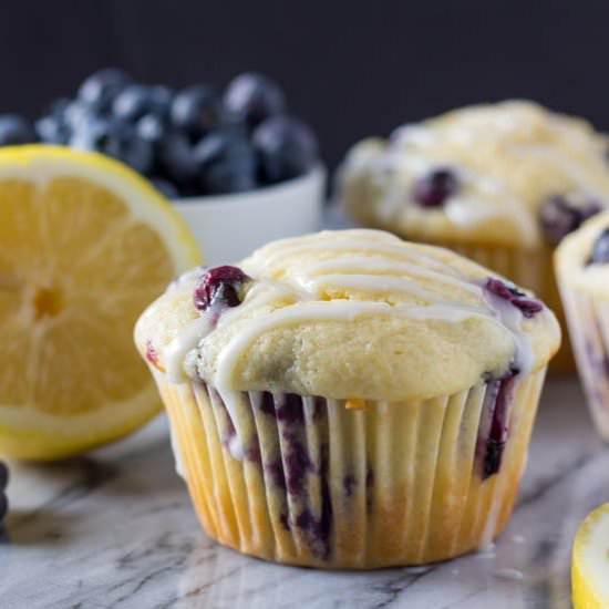 Lemon Blueberry Muffins