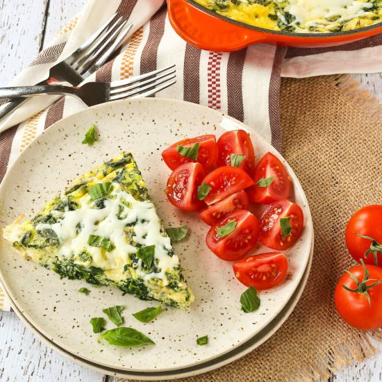 White Pizza Frittata