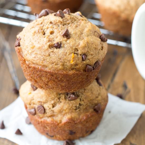 Healthy Spice Muffins with Chai