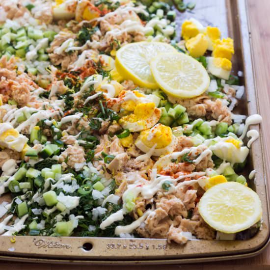 Salmon and Egg Salad