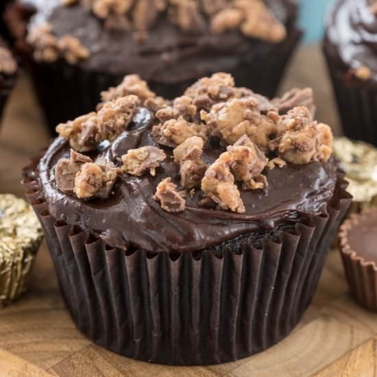 Peanut Butter Cup Cupcakes