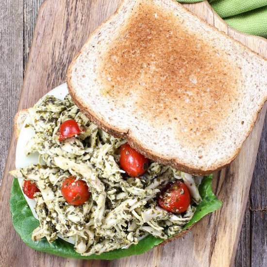3- Ingredient Chicken Pesto Salad