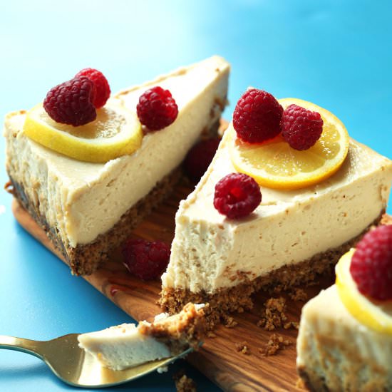 Easy Baked Vegan Cheesecake