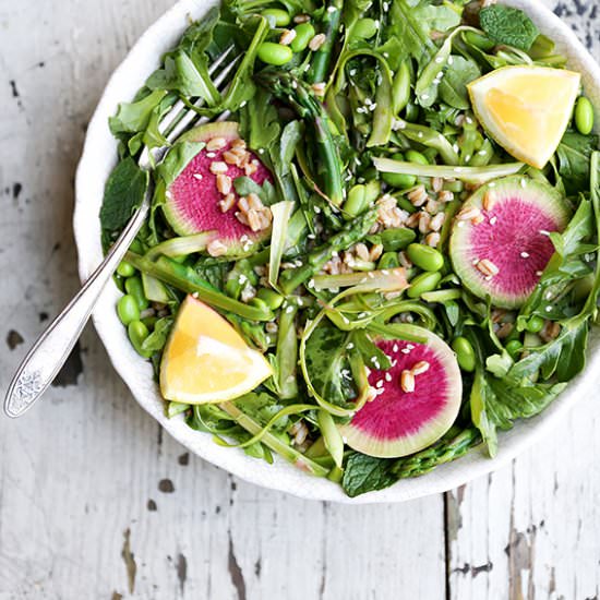 Shaved Asparagus Salad
