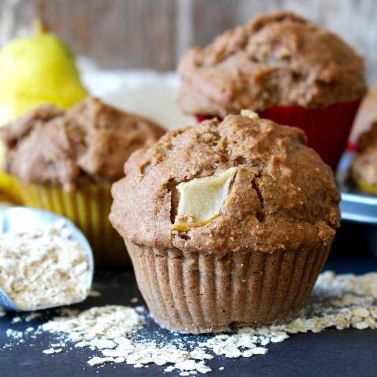 Cinnamon Pear Muffins