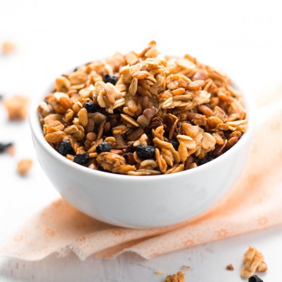 5-Ingredient Slow Cooker Granola