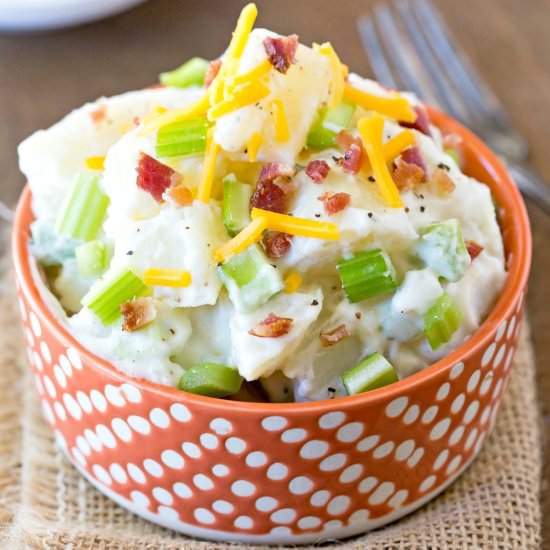 Bacon Cheddar Ranch Potato Salad