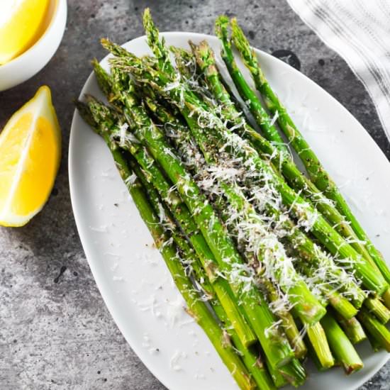 Asparagus with Balsamic Butter