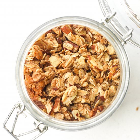 Coconut Maple Walnut Granola