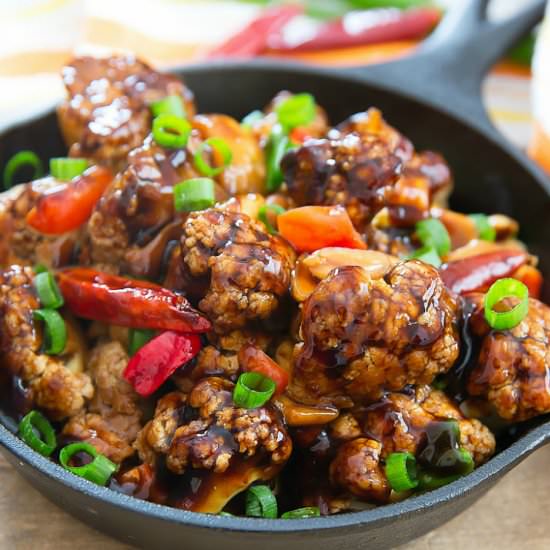 Kung Pao Cauliflower