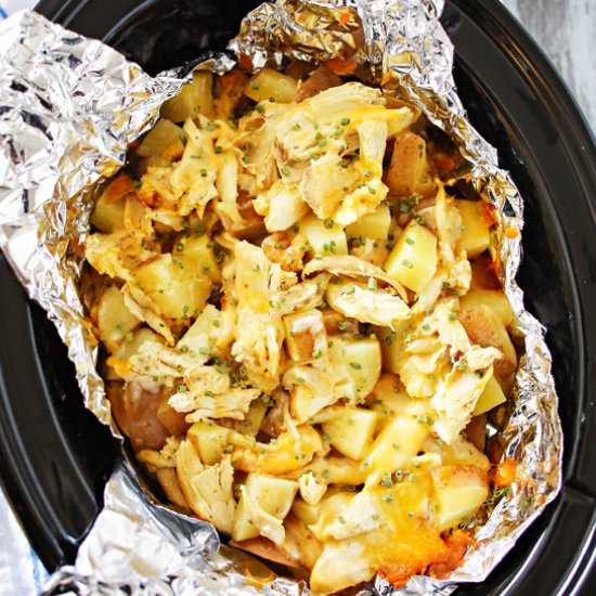 Cheesy Chicken Ranch Potatoes