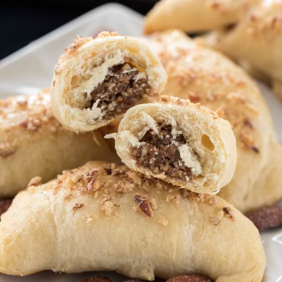 Almond Baklava Croissants
