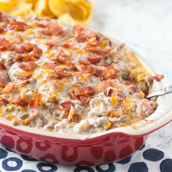 Bacon Cheeseburger Dip