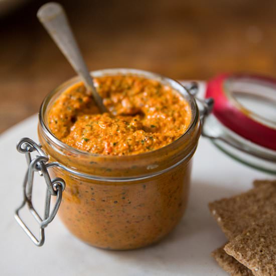 Roasted Red Pepper Pesto
