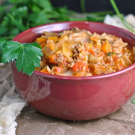 Cabbage Roll Soup