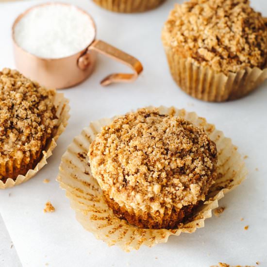 Banana Crumb Muffins