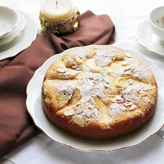 Apple Almond Cake