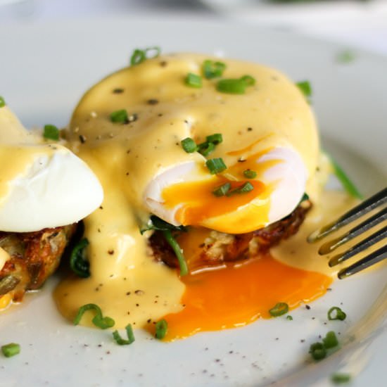 Dairy-free Eggs Benedict