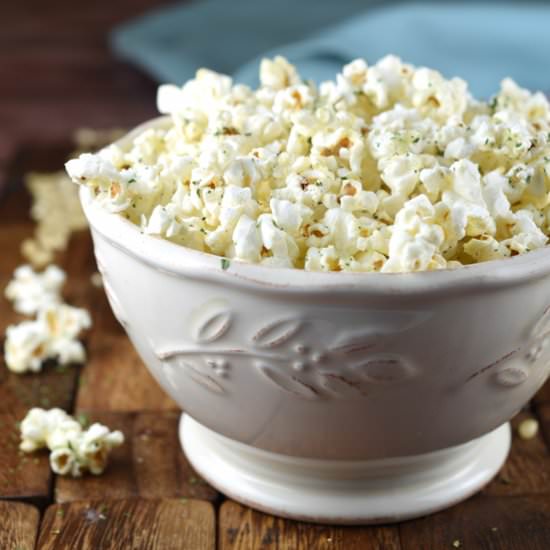 Garlic Bread Popcorn
