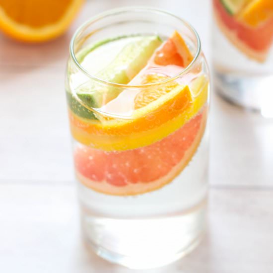 Sparkling Citrus Coconut Water