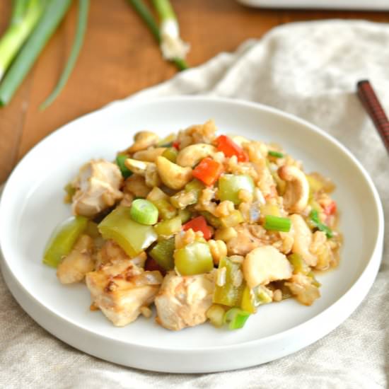 Cashew Chicken Bake
