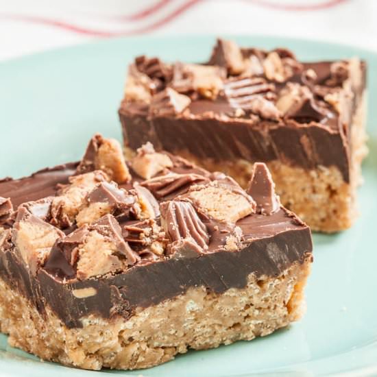 Chocolate Peanut Butter Bars