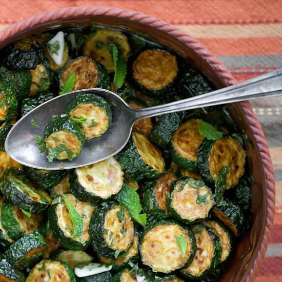 Concia: Fried & Marinated Zucchini