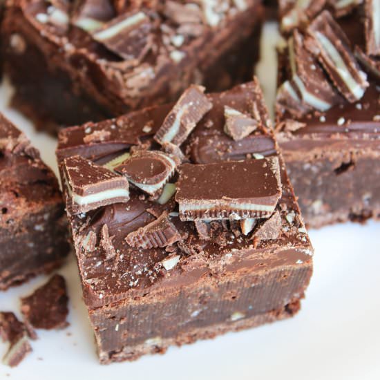 Andes Mint Brownies