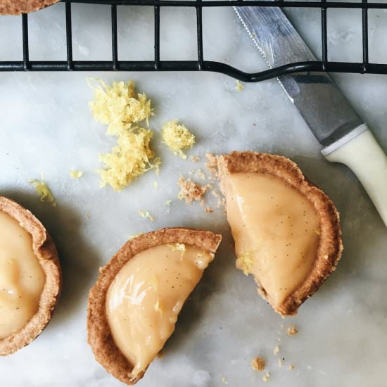 Mini Maple Lemon Tarts