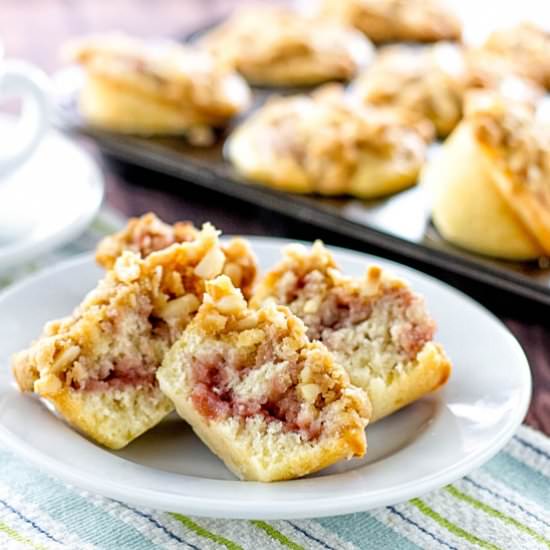 Strawberry Swirl Muffins
