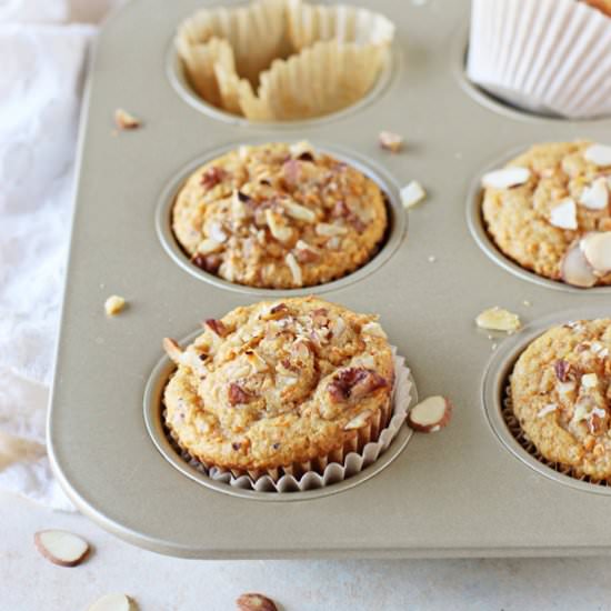 orange olive oil muffins