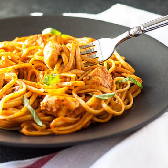 one pan chicken & pasta