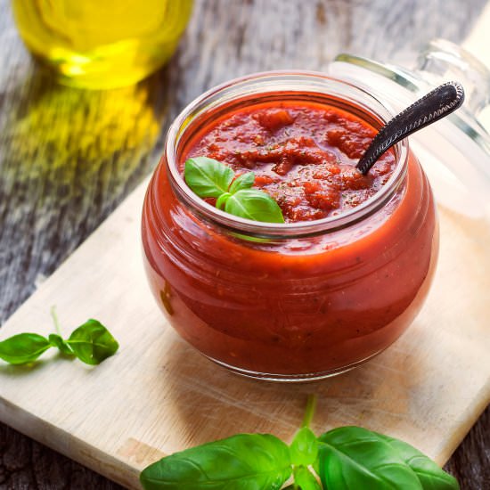 Homemade Classic Marinara Sauce